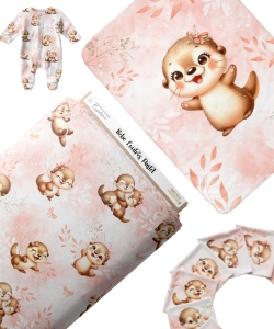Collection Bébé Loutres Pastel